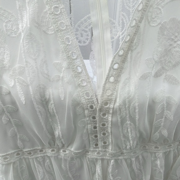 Juniors Teen Prom Graduation Dress size L - Picture 3 of 10